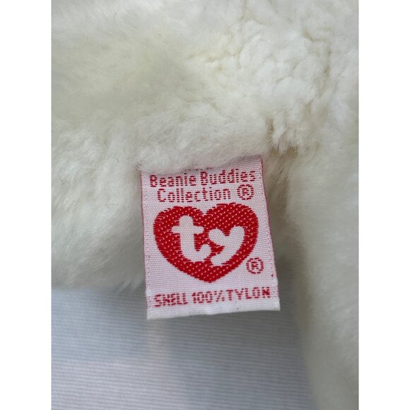 Ty Beanie Buddies Collection 1998 White Polar Bear Plush Toy 14" - Picture 7 of 8